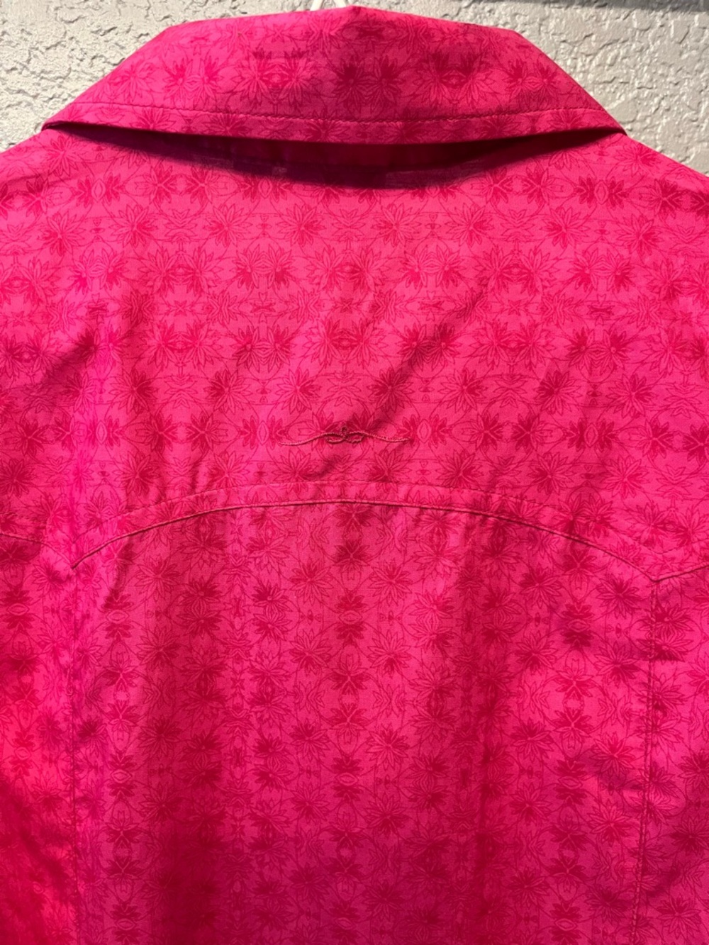 Rockies Women’s Pearl Snap Western Shirt Pink Vintage XL - Picture 9 of 11